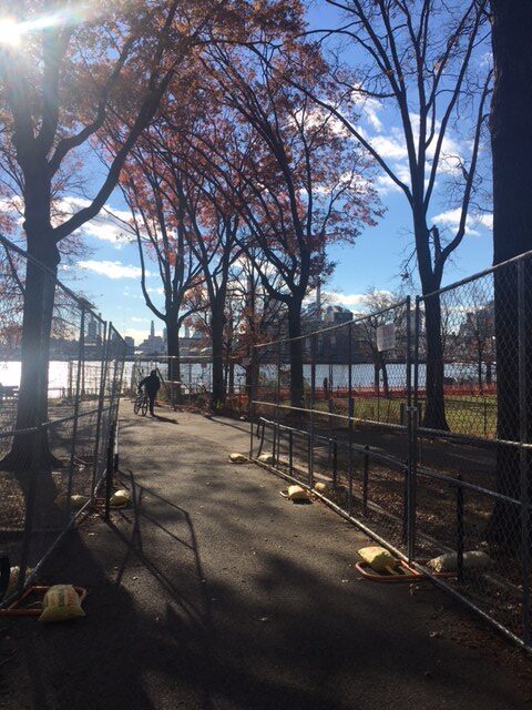 East River Park path