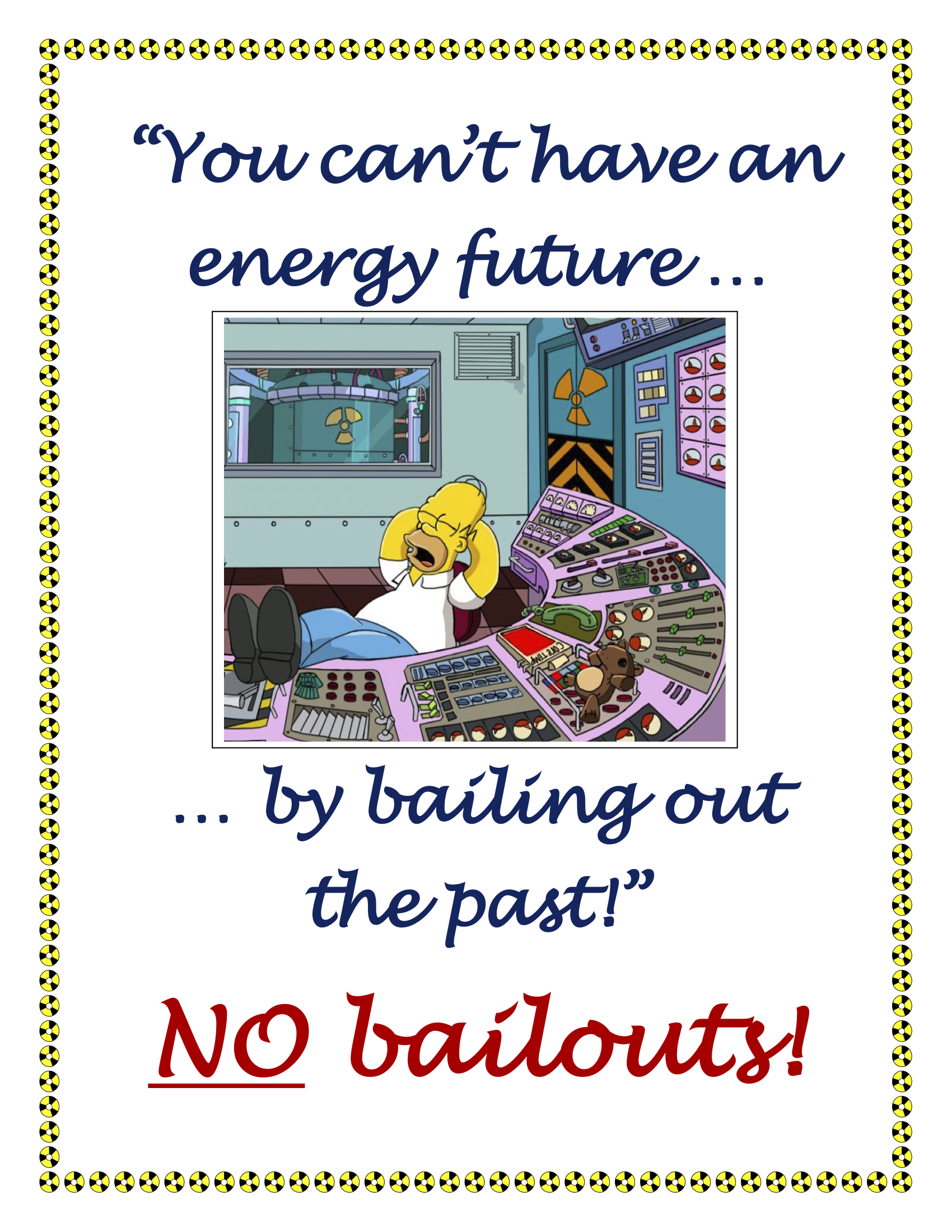 No Nuclear Bailouts