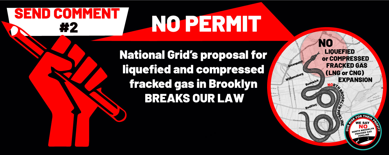No North Brooklyn Pipeline comment