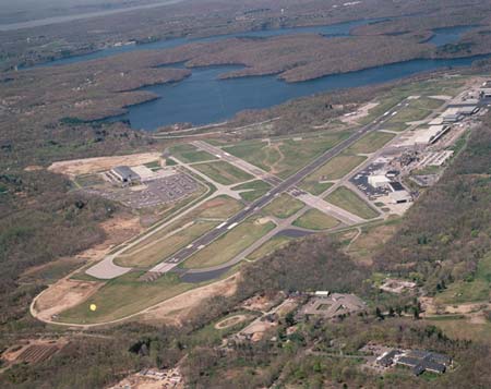 Westchester Airport and Kensico Reservoir