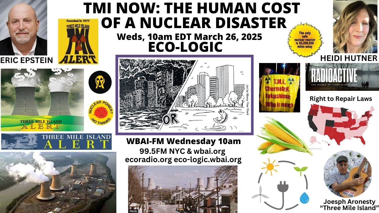 meme Eco-Logic 3-26-25 TMI Three Mile Island anniversary