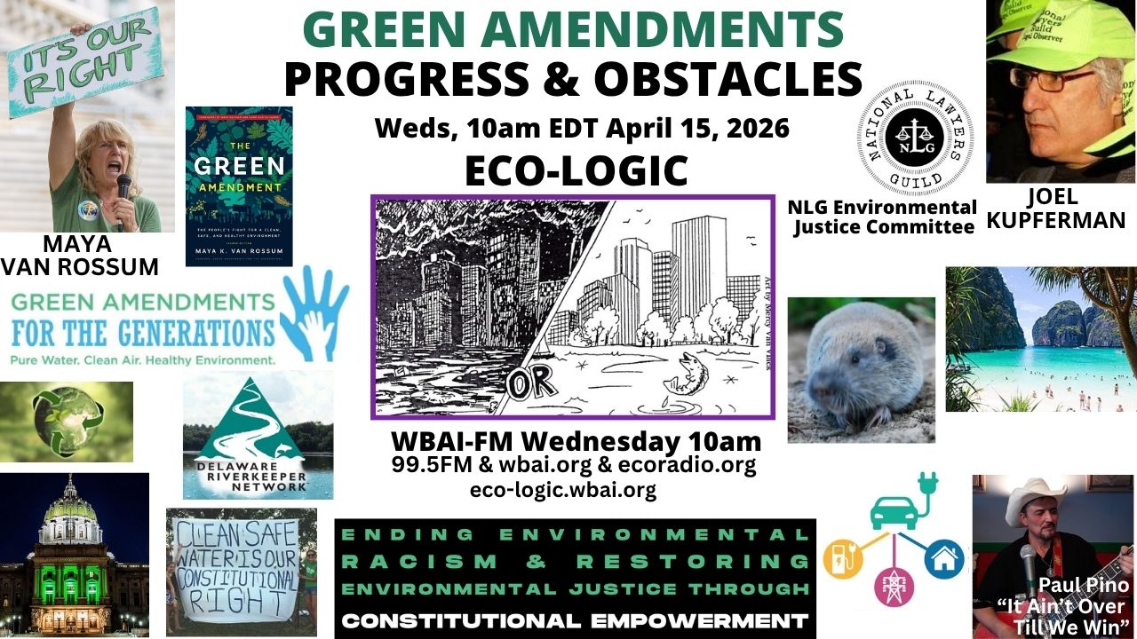 meme Eco-Logic 4-15-26 Green Amendments Progress