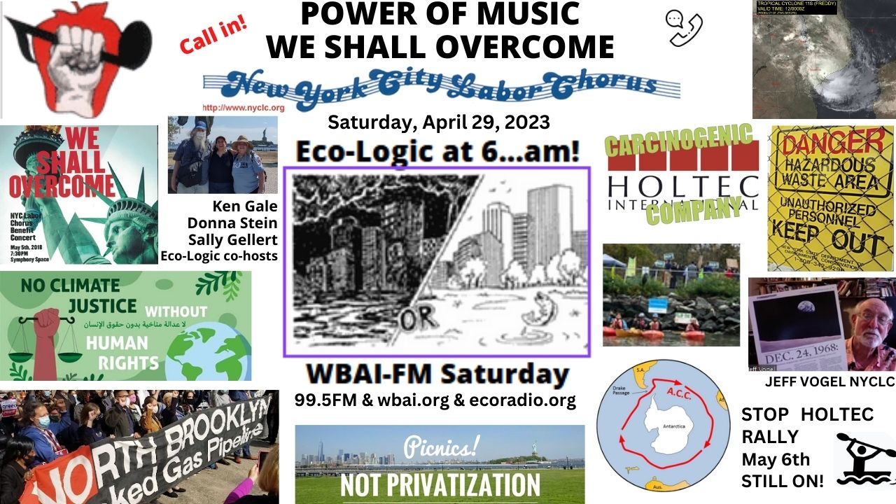 meme Eco-Logic 4-29-23 New York City Labor Chorus