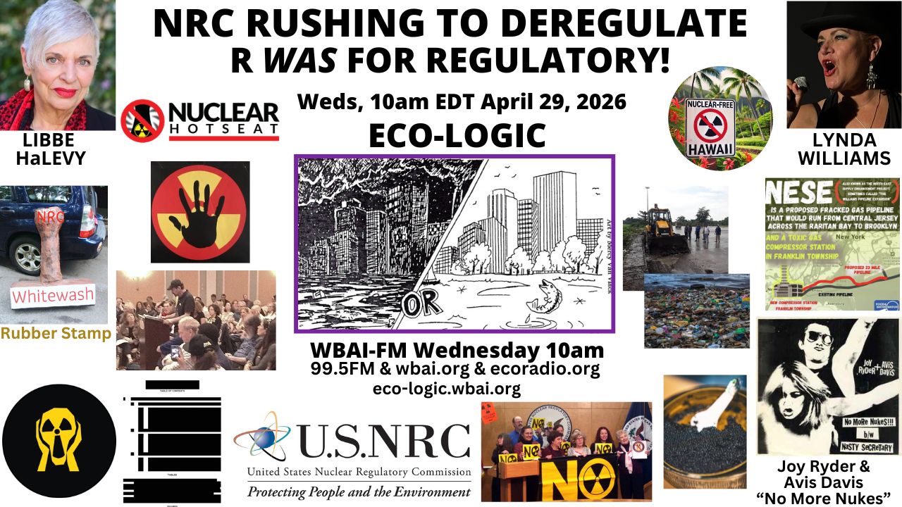 meme Eco-Logic 4-29-26 NRC Rushing To Deregulate