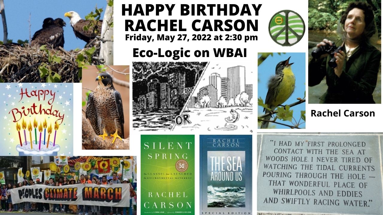 Eco-Logic meme 5-27-22 Rachel Carson's 115th Birthday