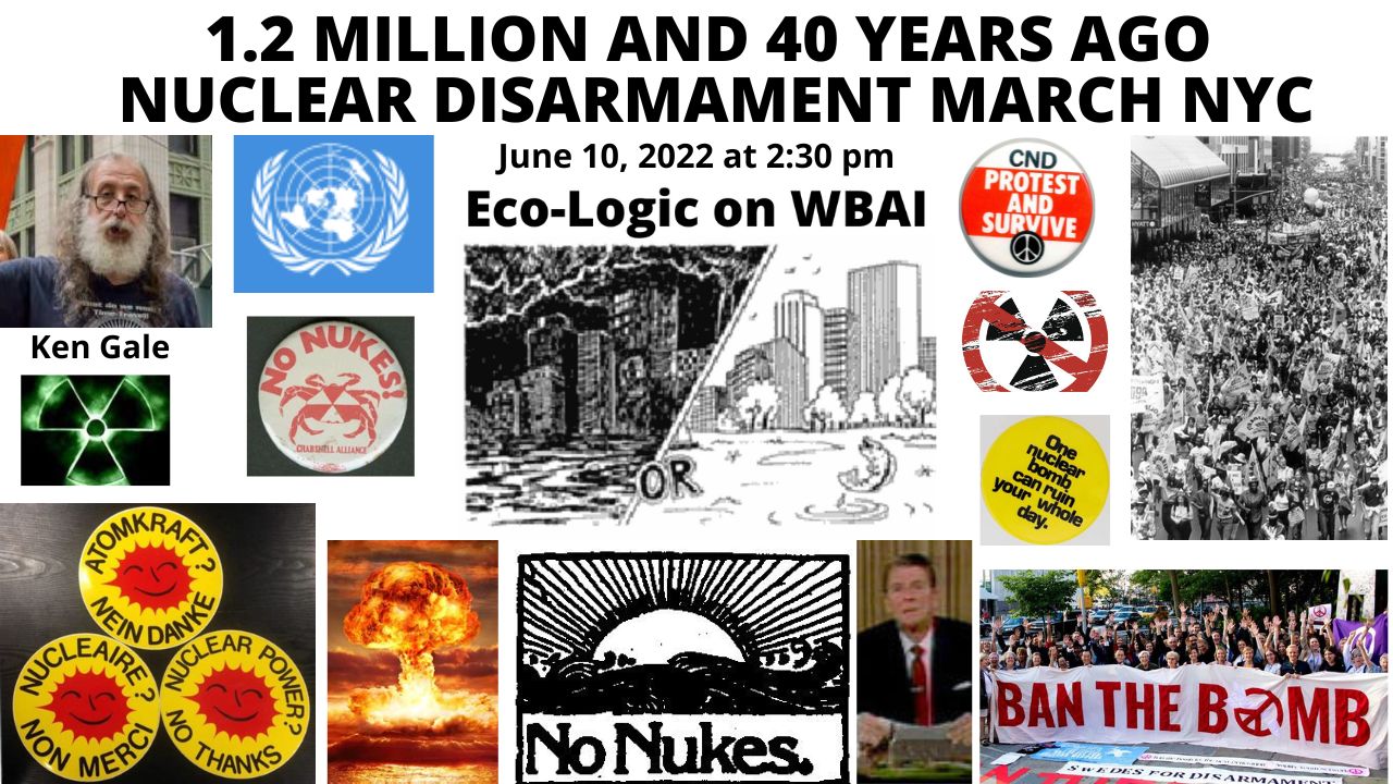 meme 6-10-22 Eco-Logic Nuclear Disarmament March 1982