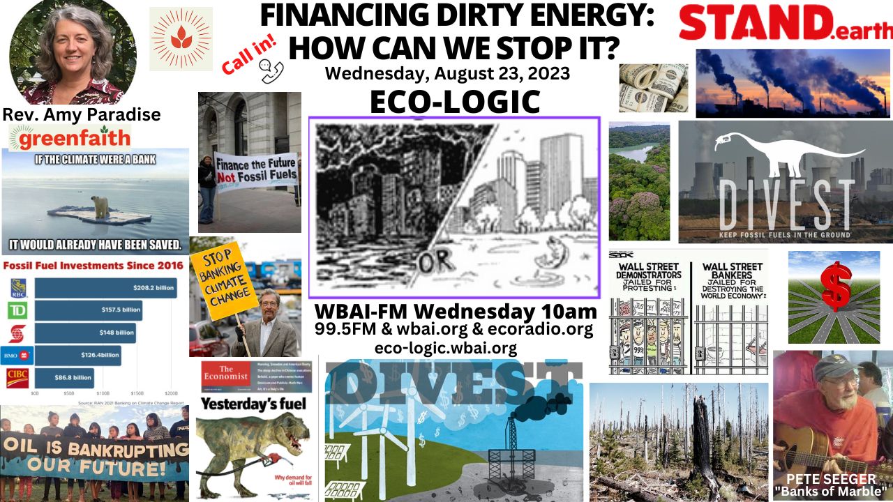 meme Eco-Logic 8-23-23 Financing Dirty Energy