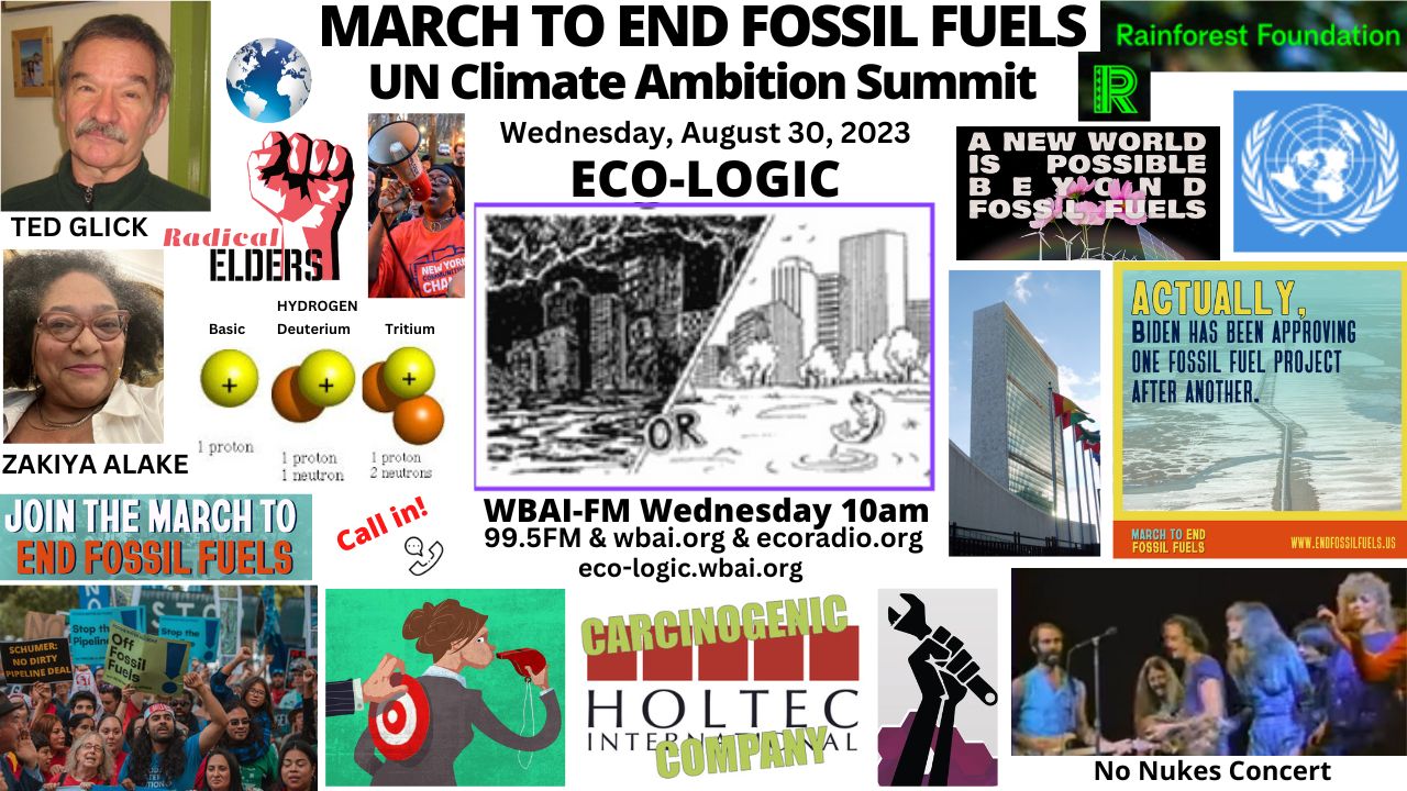 meme Eco-Logic 8-30-23 March To End Fossil Fuels