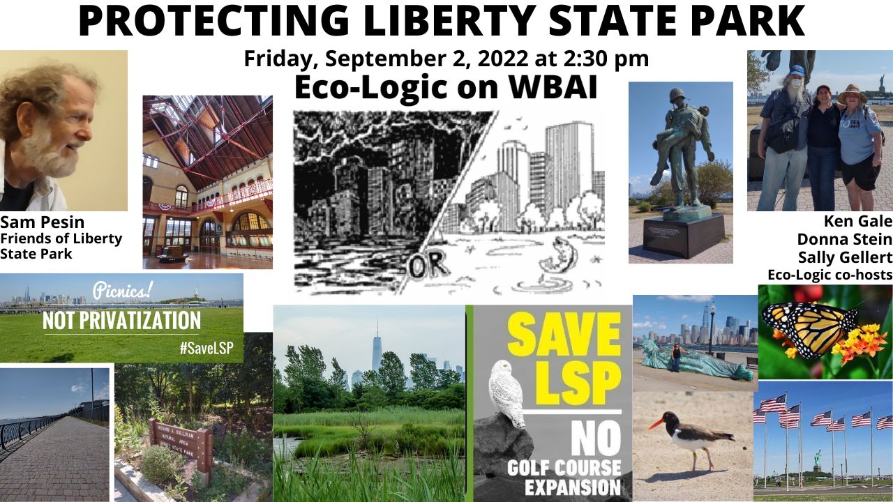 Eco-Logic meme 9-2-22 Protecting Liberty State Park