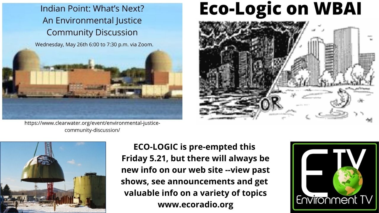 Eco-Logic Pre-Empted May 21, 2021