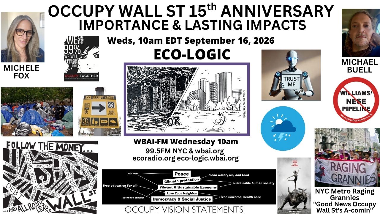 meme Eco-Logic 9-16-26 OWS - Occupy Wall St. 15th Anniversary